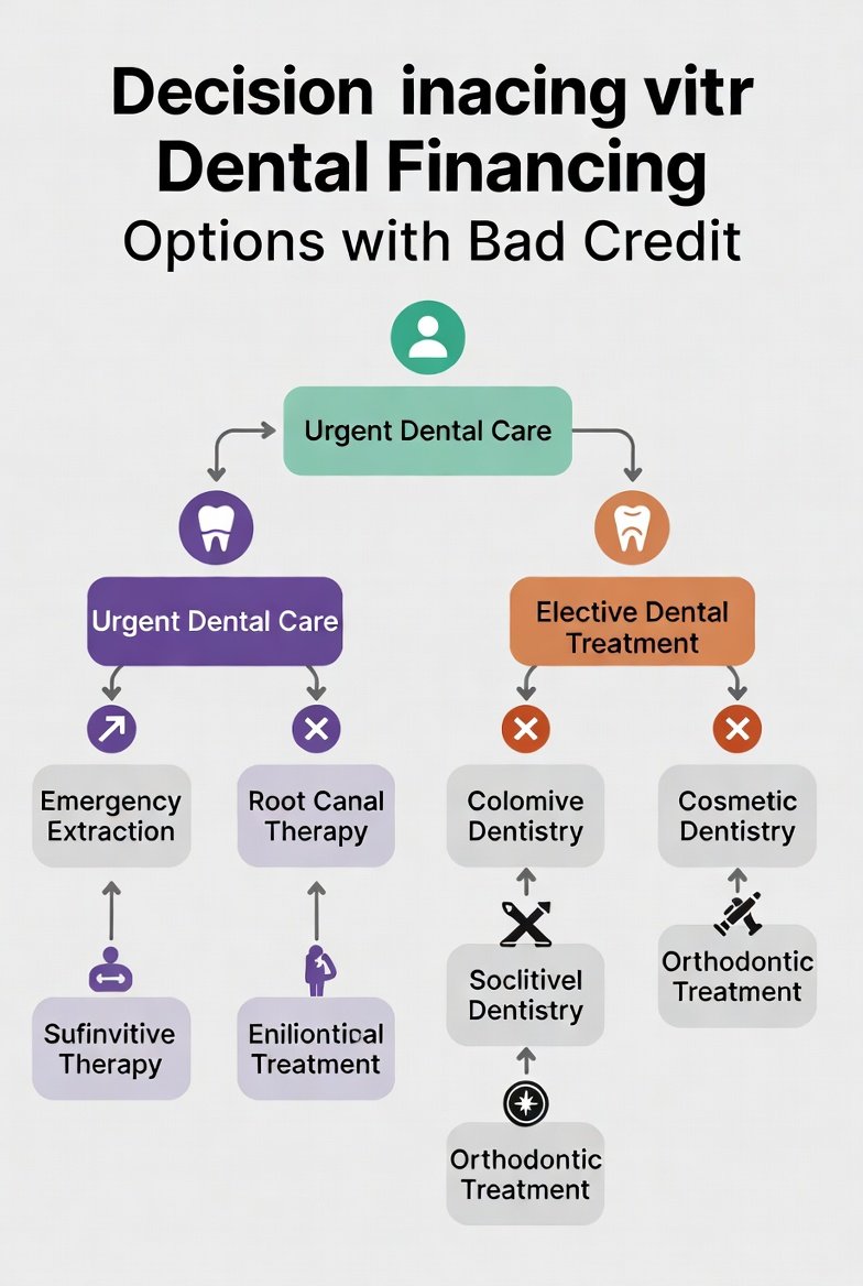 Table showing required monthly payment to pay off dental balances over 6, 12, 18, or 24 months.